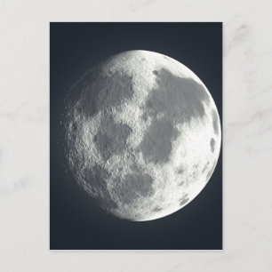 Carte Postale Image Pleine lune