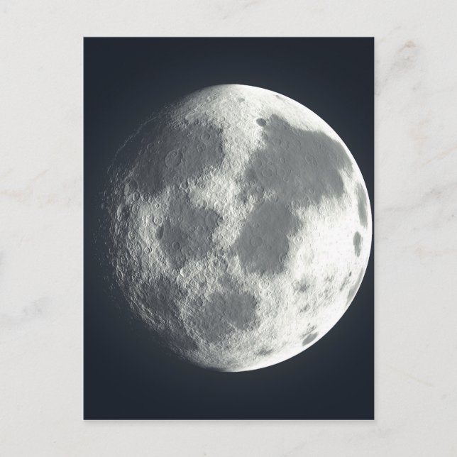 Carte Postale Image Pleine lune (Devant)