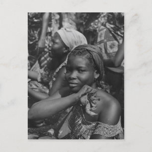 Carte Postale Image vintage, Afrique, Dame du Togo
