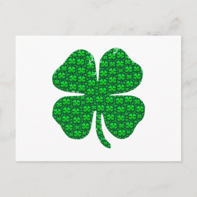 Carte Postale Images shamrocks (Devant)