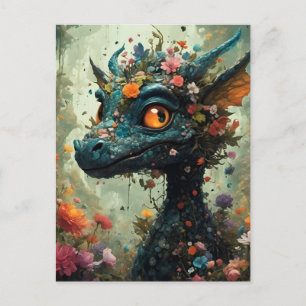 Carte Postale Imaginaire Baby Dragon