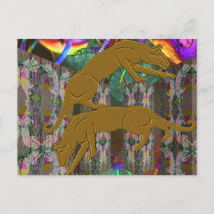 Carte postale Imaginaire cougar