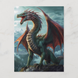 Carte postale Imaginaire Dragon