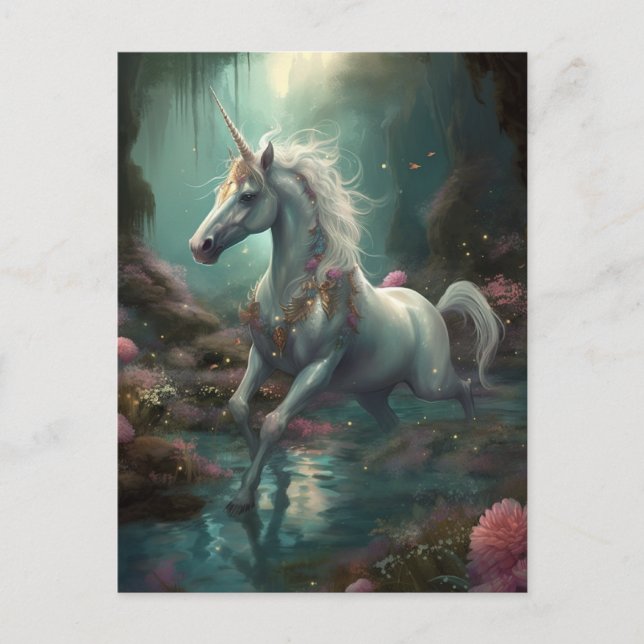 Carte postale Imaginaire Unicorn (Devant)