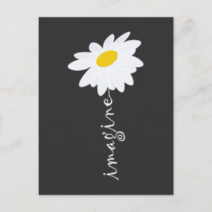 Carte Postale Imagine Marguerite Fleur