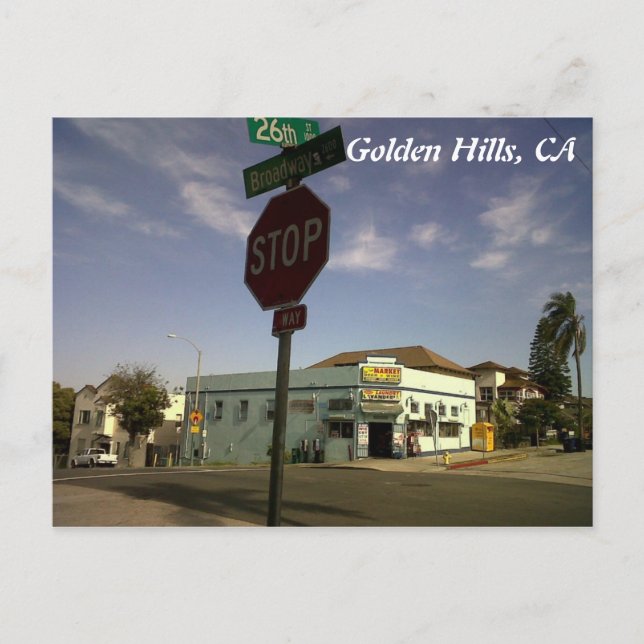 Carte Postale IMG00545-20110602-1659, Golden Hills, CA (Devant)