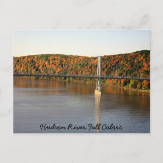 Carte Postale IMG_1493, Couleurs d'automne de la rivière Hudson