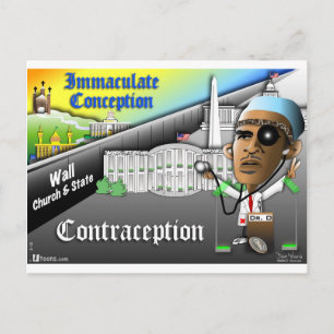 Carte Postale Immaculée conception