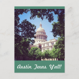 Carte Postale Immeuble Capitol Austin Texas