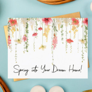 Carte Postale Immobilier du marché de printemps