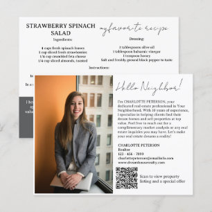 Carte Postale Immobilier Intro avec recette