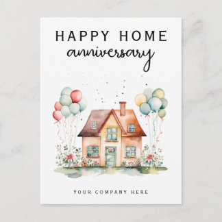Carte Postale Immobilier personnalisé pour l'anniversaire de la