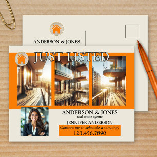 Carte Postale Immobilier Photo Professionnel Juste répertorié