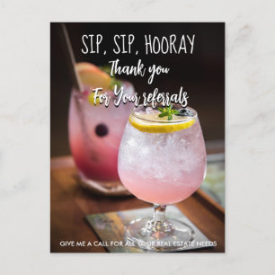 Carte Postale immobilier sip sip hooray référentiels Faire-part