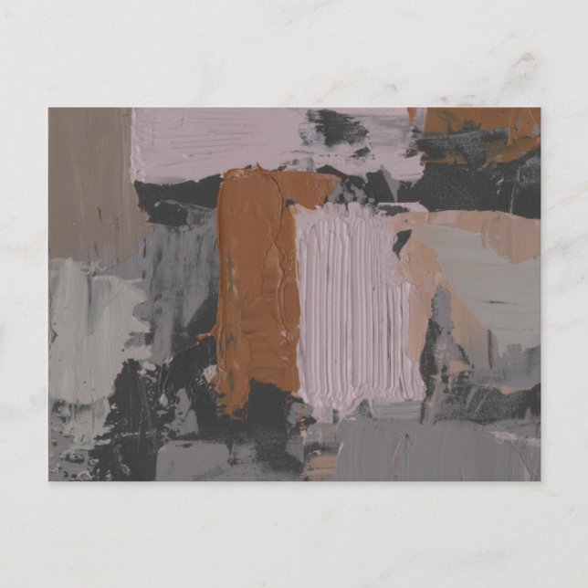 Carte Postale Impasto Abstrait I (Devant)