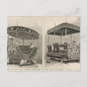 Carte Postale impératrice de l'Inde