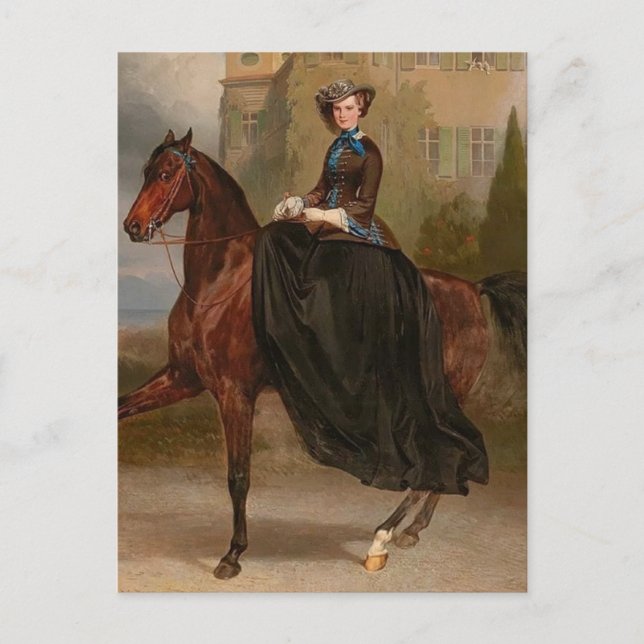 Carte Postale Impératrice Elisabeth d'Autriche, Sissi, Sisi en a (Devant)