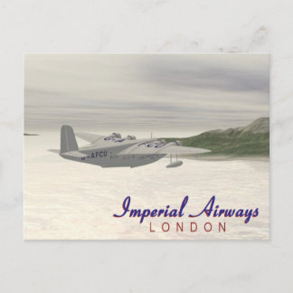 Carte Postale Imperial Airways