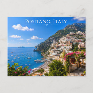 Carte Postale Impression d'art de voyage panoramique de la côte
