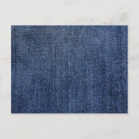 Impression de Denim bleu profond