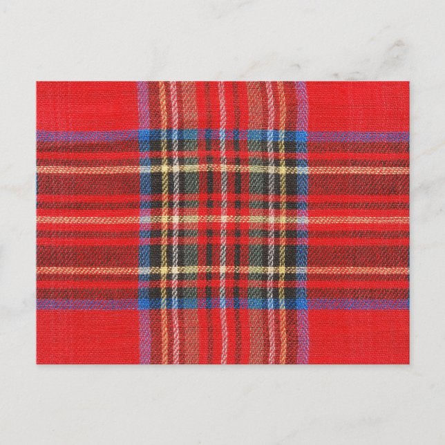 Carte Postale Impression rouge (Devant)