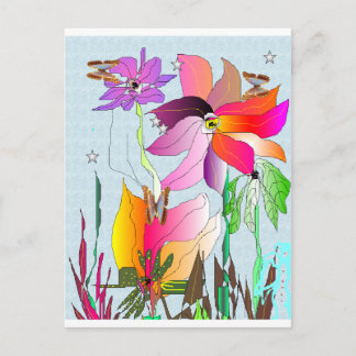 CARTE POSTALE IMPRESSIONS CLAIRES