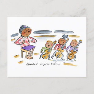 Carte Postale Improvisation guidée