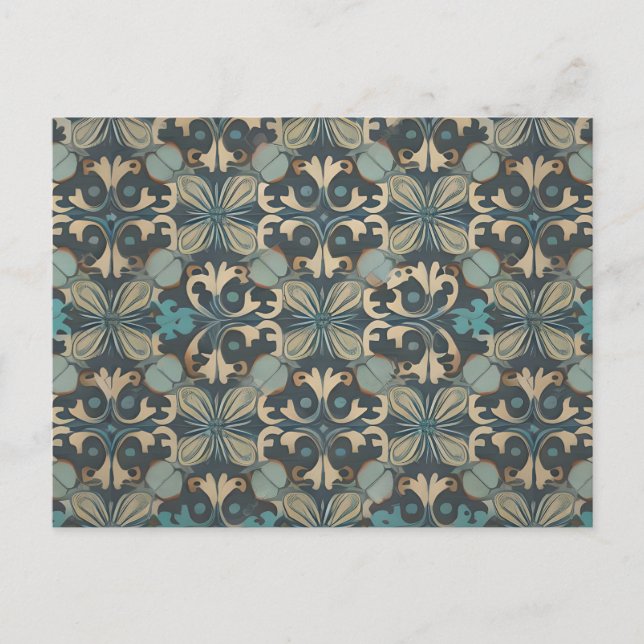 Carte Postale in blue (Devant)