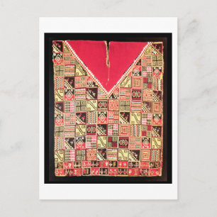 Carte Postale Inca 'Poncho', Bolivie, c.1500 (laine)