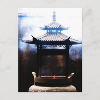 Carte Postale Incendie croissant