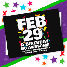 Incroyable Anniversaire Jour Intercalaire Année Bi