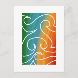 Carte Postale Incroyable art abstrait par RRW 2026 #2