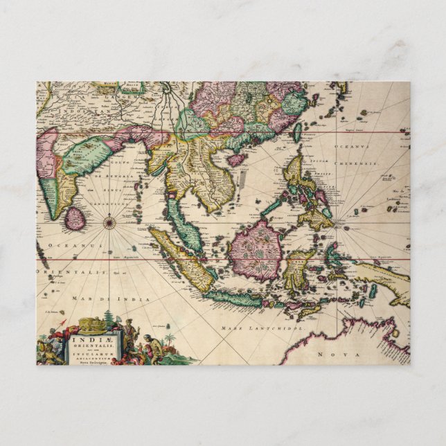 Carte Postale Inde et Ceylan en Australie (Devant)