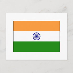 Carte Postale Inde FLAG International