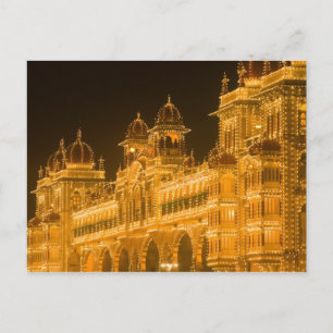 Carte Postale INDE, Karnataka, Mysore : Palais du Majaraja (b. 2
