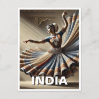 Inde Kathak Dancer Voyage
