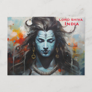 Carte Postale Inde Tourisme Voyage Ajout Vintage