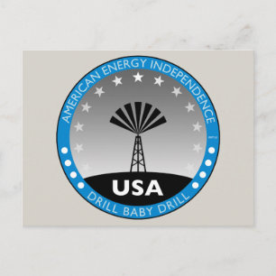 Carte Postale Indépendance énergétique américaine