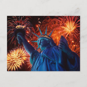 Carte postale Independence Americana Liberty