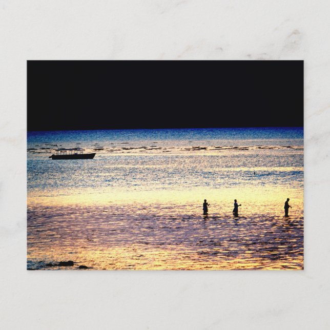 Carte Postale India - Havelock Island (Swaraj Dweep) Sunset (Devant)