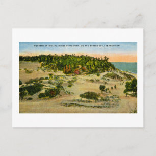 Carte Postale Indiana Dunes State Park Lake Michigan, Indiana