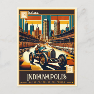 Carte Postale Indianapolis, Indiana | VINTAGE