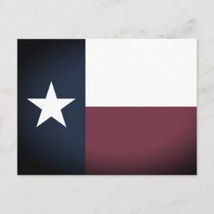 Carte Postale Indicateur de l'état vintage du Texas