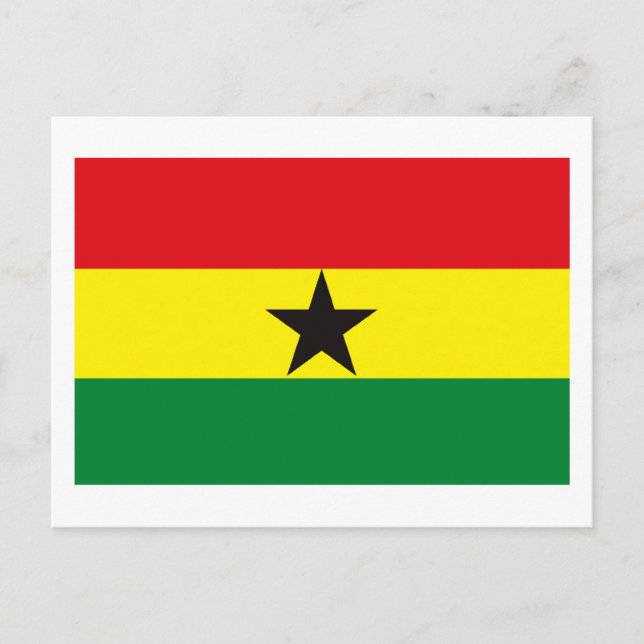 Carte postale Indicateur Ghana (Devant)