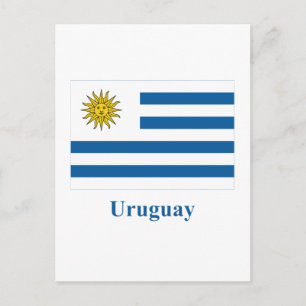 Carte Postale Indicateur Uruguay avec nom