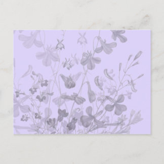 Carte postale Indice Floral
