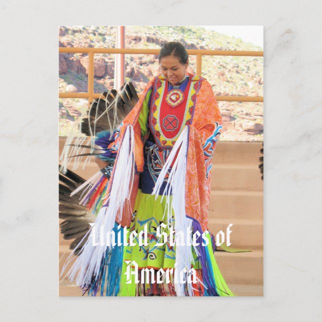 Carte postale indienne (Devant)