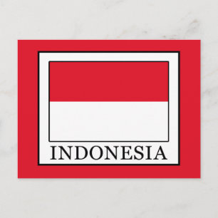 Carte Postale Indonésie