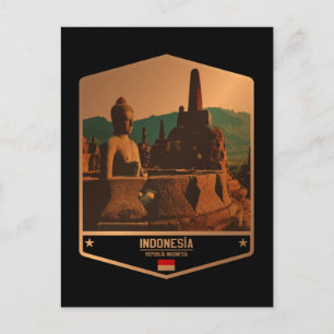 Carte Postale Indonésie