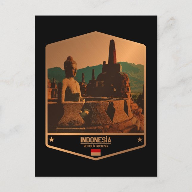 Carte Postale Indonésie (Devant)